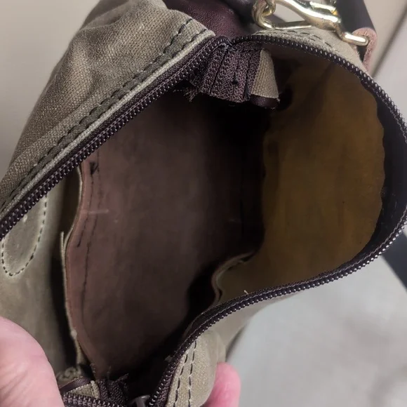 NWT Grab-N-Go Duluth Pack in Olive Green Canvas & Brown Leather - Picture 9 of 9